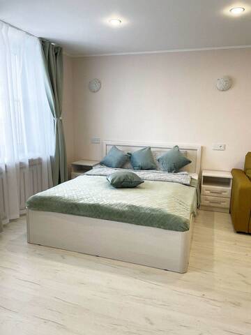 Фото номера Современная студия для семьи Апартаменты J&amp;N Apartments  г. Выборг 4